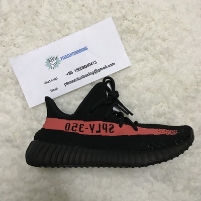 Adidas 350 V2 Boost(Real Boost) Black & Red Core